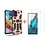 Ntech Hoesje Geschikt Voor Samsung Galaxy A51 Hoesje Military Grade Invisible Built-in Kickstand - Galaxy A51 Metal Plate, Anti-Scratch Shockproof Rose Goud - Screenprotector Galaxy A51-2 Pack
