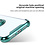 Ntech Hoesje Geschikt voor iPhone 12 Mini hoesje - Backcover met Ringhouder - Verstevigde hoeken - Transparant / Zilver