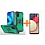 Ntech Hoesje Geschikt Voor Samsung Galaxy A02s Hoesje Heavy Duty Armor Hoesje Groen - Galaxy A02s Case Kickstand Ring cover met Magnetisch Auto Mount- Hoesje Geschikt Voor Samsung Galaxy A02s screenprotector 2 pack