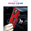 Ntech Hoesje Geschikt Voor Samsung Galaxy A52s Hoesje - Galaxy A52 5G / 4G Rood hoesje ( 4G & 5G ) Anti-Shock Hybrid Armor case Ring houder TPU backcover met kickstand