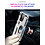 Ntech Hoesje Geschikt Voor Samsung Galaxy A72 Hoesje - Galaxy A72 Zliver hoesje Anti-Shock Hybrid Armor case Ring houder TPU backcover met kickstand