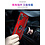 Ntech Hoesje Geschikt Voor Samsung Galaxy A32 Hoesje - Galaxy A32 5G Rood hoesje Anti-Shock Hybrid Armor case Ring houder TPU backcover met kickstand