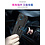 Ntech Samsung A12 Hoesje - Galaxy A12 Zwart hoesje Anti-Shock Hybrid Armor case Ring houder TPU backcover met kickstand