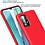 Ntech Hoesje Geschikt Voor Samsung Galaxy A52s Hoesje - Galaxy A52 5G / 4G hoesje Silicone Rood - Galaxy A52 Liquid Silicone Soft Nano cover - 2pack Screenprotector Galaxy A52