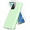 Ntech Hoesje Geschikt Voor Samsung Galaxy A72 hoesje - A72 5G / 4G hoesje Silicone Groen - Galaxy A72 Liquid Silicone Soft Nano cover - 2pack Screenprotector Galaxy A72