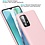 Ntech Hoesje Geschikt Voor Samsung Galaxy A72 hoesje - A72 5G / 4G hoesje Silicone Licht Rose - Galaxy A72 Liquid Silicone Soft Nano cover - 2pack Screenprotector Galaxy A72