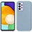 Ntech Hoesje Geschikt Voor Samsung Galaxy A32 hoesje - A32 4G hoesje Silicone Blauw - Galaxy A32 Liquid Silicone Soft Nano cover - 2pack Screenprotector Galaxy A32