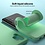 Ntech Hoesje Geschikt Voor Samsung Galaxy A32 hoesje - A32 4G hoesje Silicone Groen - Galaxy A32 Liquid Silicone Soft Nano cover - 2pack Screenprotector Galaxy A32