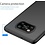 Ntech Screenprotector geschikt voor Xiaomi Poco X3 Hoesje Siliconen case Zwart cover TPU hoes met Poco X3 Screenprotector Glazen tempered glass 2 pack