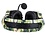 ONIKUMA K8-CAM, Gaming headset met microfoon, camouflage, LED's met RGB via USB, 1 x 3,5 mm-aansluiting en 50mm element, kabelbesturing, bedraad – groen, geel