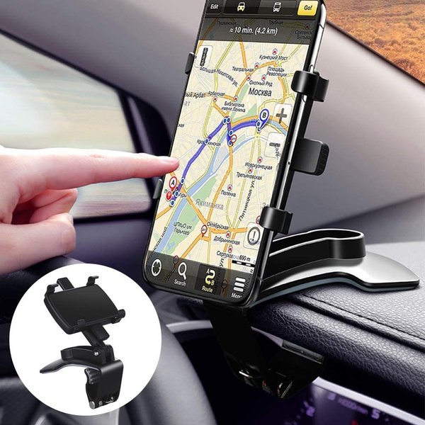 Ntech Telefoonhouders auto met 360 graden rotatie - autoklembevestiging, - universele autohouder Gsm houder auto- Ntech