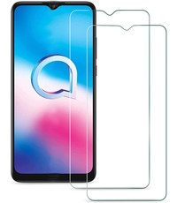 Ntech Alcatel 3X Screenprotector - Alcatel 3X 2019 2020 Tempered Glass - 2 Stuks