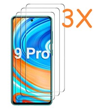 Ntech Xiaomi Redmi Note 9 Pro 5G Screenprotector  /Note 9S/Note 9 Pro Max / Poco X3 Screenprotector - 3 pack