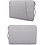 Ntech Surface Pro 7 Hoes - Laptophoes Sleeve Grijs -  handvat & ruimte - Geschikt voor Microsoft Surface Pro (12,4 inch) | Hoesje Surface Pro | Surface Pro Cover | Microsoft Surface Pro 7 Hoes