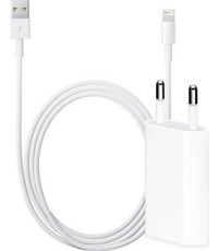 xssive iPhone Lader - USB Oplader inclusief lightning kabel van 1 Meter - Apple iPhone 11/11 PRO/ XS/ XR/ X/ iPhone 8/ 8 Plus/ iPhone SE/ etc. - Oplaadkabel en Adapter - wit