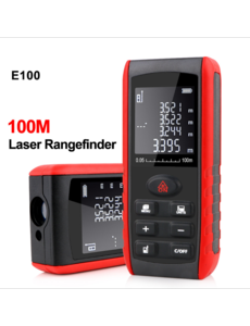  Laser Afstandsmeter 100 Meter Bereik - digitaal - Waterpas - inclusief batterijen - Ntech
