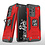 Ntech Hoesje Geschikt Voor Samsung Galaxy S20 Ultra Hoesje - Heavy Duty Armor hoesje Rood - Galaxy S20 Ultra silicone TPU hybride hoesje Kickstand ringhouder met Magnetisch Auto Mount