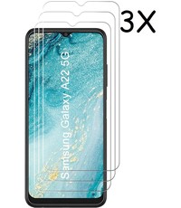 Ntech Screenprotector Samsung A22 5G - Samsung A22 5G Screenprotector Glas - Galaxy A22 5G Screen Protector - 3 stuks