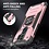 Ntech Xiaomi Redmi Note 8 Pro Hoesje - Heavy Duty Armor hoesje Rose Goud - Redmi Note 8 Pro silicone TPU 360-Degree hybride hoesje Kickstand ringhouder met Magnetisch Auto Mount