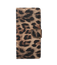 Ntech Samsung  A42 Hoesje Luipaard - Galaxy A42 Boek Hoesje / Portemonnee cover - Luipaard hoesje Samsung A42