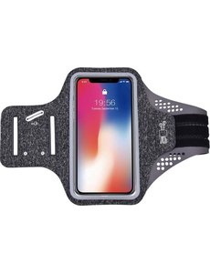 Ntech Hardloop  Fabric / Stof Armband Telefoon | Geschikt voor Samsung Galaxy A52/ A72 / A12 / A42/ A22 5G Armband / Hardloop Telefoonhouder - Ntech