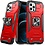 Ntech Hoesje Geschikt voor iPhone 12 - Heavy Duty Armor hoesje Met Kickstand ringhouder – Rood