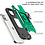 Ntech Hoesje Geschikt voor iPhone 12 Mini - Heavy Duty Armor hoesje Met Kickstand ringhouder – Groen