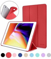 Merkloos iPad 2019 10.2 Smart Cover Case Rood