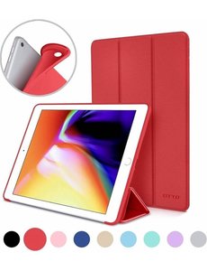 Merkloos iPad 2019 10.2 Smart Cover Case Rood