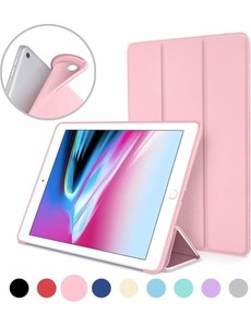 Merkloos iPad 2019 10.2 Smart Cover Case Licht Roze