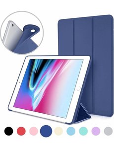 Merkloos iPad 10.2 Inch Smart Cover Case Blauw