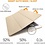 Merkloos iPad 10.2 Inch Smart Cover Case Goud