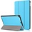 Ntech Hoes geschikt voor iPad 2017 / 2018 bookcase Licht Blauw 9.7 Inch - Hoes geschikt voor iPad 2018 Hoes 9.7 - Hoes geschikt voor iPad 2017 Hoes smart cover Trifold - Ntech