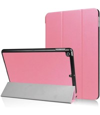 Ntech iPad Hoes 2017 - iPad 2018 Hoes Licht Rose 9.7 Inch - iPad 2018 Hoes 9.7 - iPad 2017 Hoes smart cover Trifold - Ntech