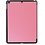 Ntech Hoes geschikt voor iPad 2017 / 2018 bookcase Licht Rose 9.7 Inch - Hoes geschikt voor iPad 2018 Hoes 9.7 - Hoes geschikt voor iPad 2017 Hoes smart cover Trifold - Ntech