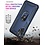 Ntech Hoesje Geschikt Voor Samsung Galaxy A32 Hoesje kickstand Armor case Blauw - Galaxy A32 4G Ring houder TPU backcover hoesje - met Galaxy A32 4G screenprotector 2 pack