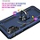 Ntech Hoesje Geschikt Voor Samsung Galaxy A32 Hoesje kickstand Armor case Blauw - Galaxy A32 4G Ring houder TPU backcover hoesje - met Galaxy A32 4G screenprotector 2 pack