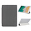 Ntech Hoes Geschikt voor Samsung Galaxy Tab A7 hoes - (2020/2022) - bookcase Tri-fold Fabric Stof shockproof - smart cover Zwart
