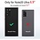 Ntech Hoesje Geschikt Voor Samsung Galaxy Note 20 Ultra Hoesje met Koord transparant silicone case - Galaxy Note 20 Ultra Koord hoesje draagkoord TPU backcover - Zwart