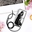 Ntech Hoesje Geschikt Voor Samsung Galaxy Note 20 Hoesje met Koord transparant silicone case - Galaxy Note 20 Koord hoesje draagkoord TPU backcover - Zwart