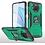 Ntech Hoesje Geschikt voor Xiaomi Redmi Note 9 5G/Note 9T 5G Hoesje - Heavy Duty Armor hoesje Groen - Redmi Note 9 5G/Note 9T 5G hoesje 360-Degree hybride hoesje ringhouder