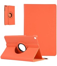 Ntech Samsung Galaxy Tab A7 Bookcase Galaxy Tab A7 draaibare Oranje