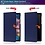 Ntech Hoesje Geschikt Voor Samsung Galaxy Tab A7 Lite Hoes bookcase - Galaxy Tab A7 Lite hoes 8.7 360 draaibare case Hoesje - Donker Blauw