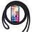 Merkloos  iPhone XS Max Koord | iPhone cover met Koord | Phone Cover with Lanyard | Iphone Telefoonhoesje met Koord | iPhone XS Max Lanyard | Zwarte Koord | Backcover Black Lanyard | Apple iPhone XS Max