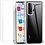 Ntech Geschikt voor Huawei P Smart 2021 hoesje shock proof transparant - Psmart 2021 Silicone hoesje - Hoesje Geschikt voor Huawei PSmart 2021 -met Screenprotector Psmart 2021 2 pack