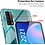 Ntech Geschikt voor Huawei P Smart 2021 Hoesje Transparant silicone hoesje / Geschikt voor Huawei P Smart 2021 hoesje backcover Clear TPU Case -met Screenprotector voor Geschikt voor Huawei P Smart 2021 3 pack