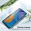 Ntech Geschikt voor Huawei P Smart 2021 Hoesje Transparant silicone hoesje / Geschikt voor Huawei P Smart 2021 hoesje backcover Clear TPU Case -met Screenprotector voor Geschikt voor Huawei P Smart 2021 3 pack