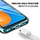 Ntech Geschikt voor Huawei P Smart 2021 Hoesje Transparant silicone hoesje / Geschikt voor Huawei P Smart 2021 hoesje backcover Clear TPU Case -met Screenprotector voor Geschikt voor Huawei P Smart 2021 3 pack
