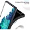 Ntech Geschikt voor Huawei P smart 2021 Hoesje Geborsteld TPU case / Geschikt voor Huawei P smart 2021 Brushed backcover Zwart - 2x Geschikt voor Huawei P smart 2021 Screenprotector