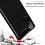 Ntech Geschikt voor Huawei P smart 2021 Hoesje Geborsteld TPU case / Geschikt voor Huawei P smart 2021 Brushed backcover Zwart - 2x Geschikt voor Huawei P smart 2021 Screenprotector